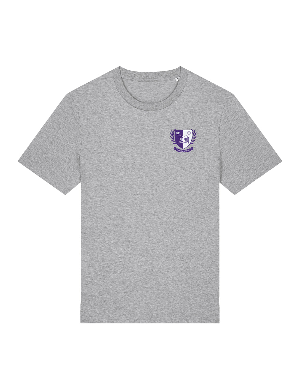 T-Shirt gris logo blason