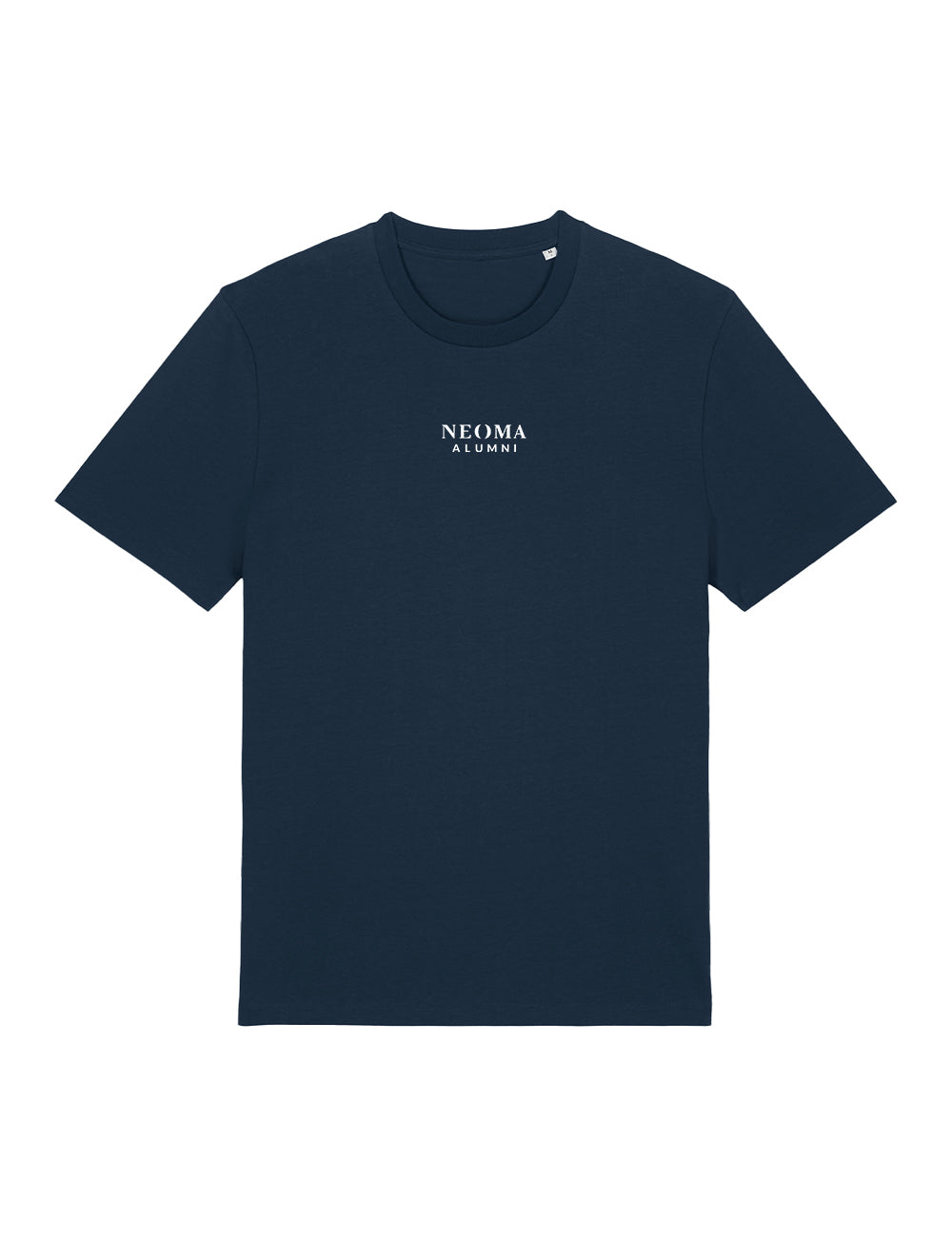 T-Shirt marine logo texte