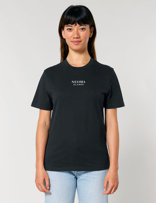T-Shirt noir logo texte