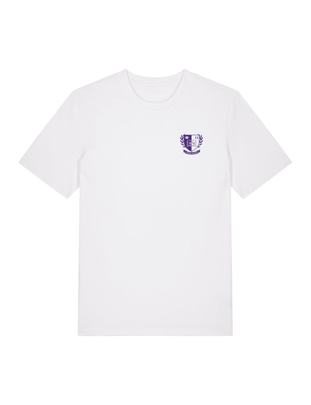 T-Shirt blanc logo blason