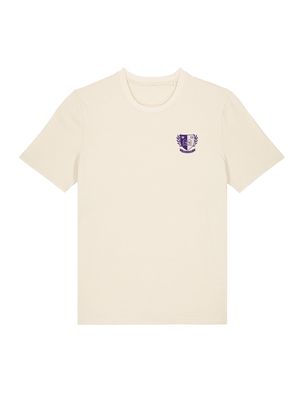 T-Shirt crème logo blason
