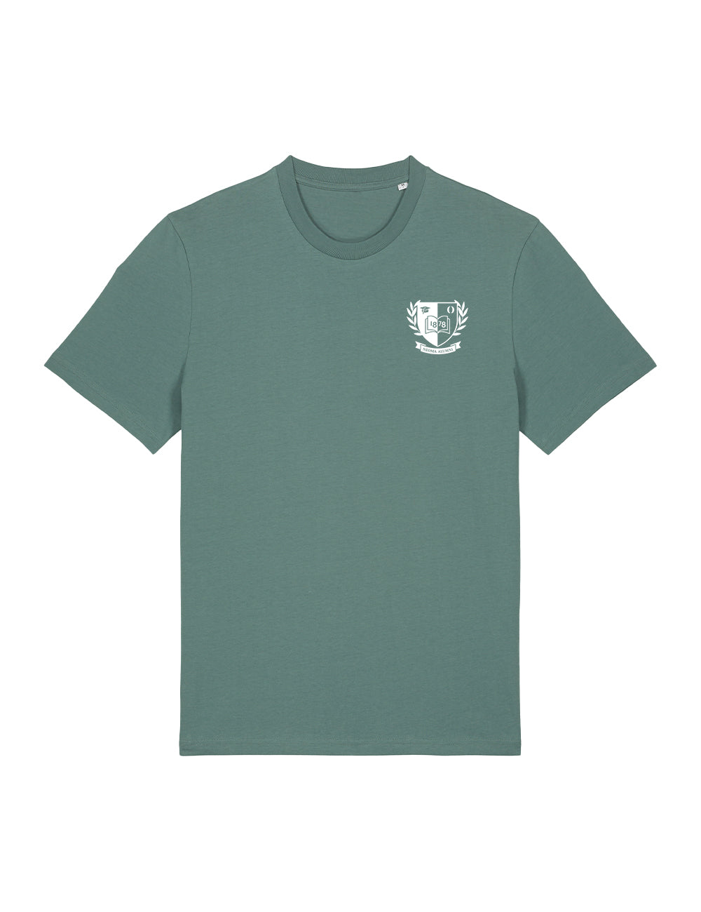 T-Shirt vert logo blason