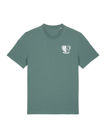 T-Shirt vert logo blason