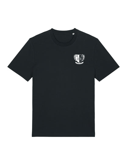 T-Shirt noir logo blason