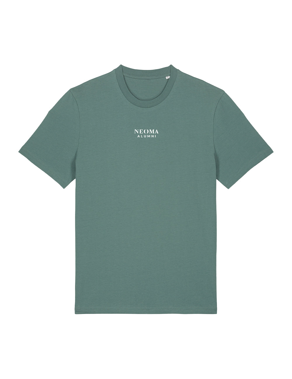 T-Shirt vert logo texte