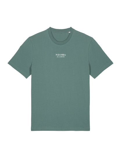 T-Shirt vert logo texte