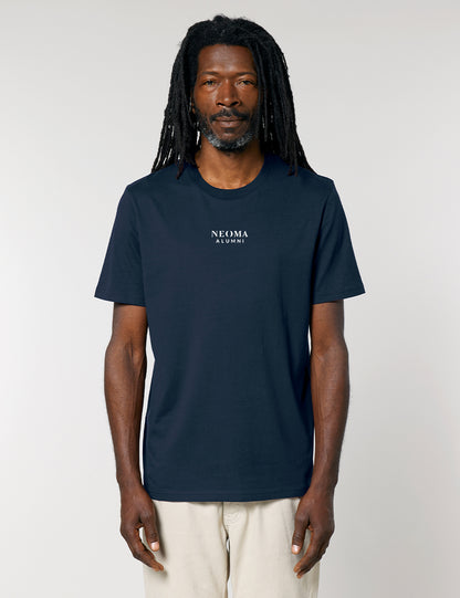 T-Shirt marine logo texte