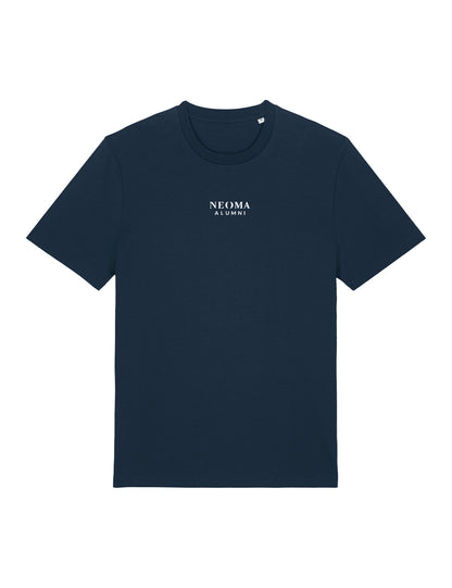 T-Shirt marine logo texte