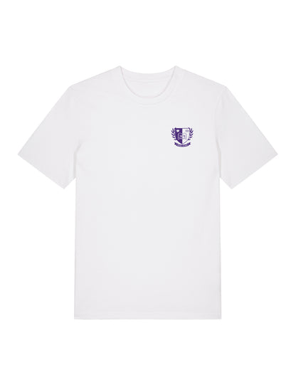 T-Shirt blanc logo blason